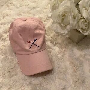 Preloved jcrew hat pink